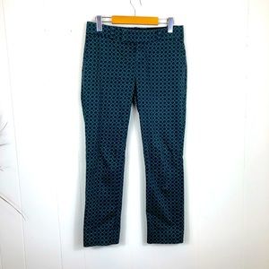 Banana Republic Blue/Green Dress Pants Sz 0